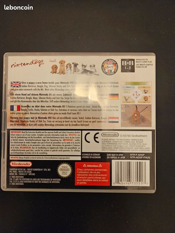 Jeu Nintendo DS Teckel (image 2)