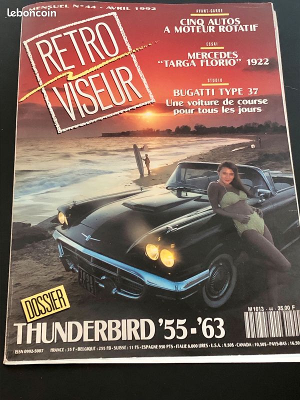 Magazine Rétroviseur n°44 Avril 1992 (image 1)