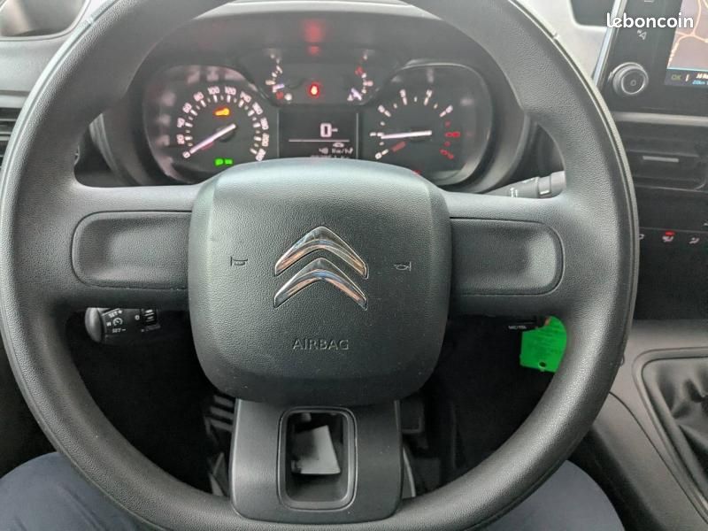 Citroen Berlingo Van M 650kg BlueHDi 100 S&S Club BVM5 - TVA Récupérable - 10558.32 HT (image 15)