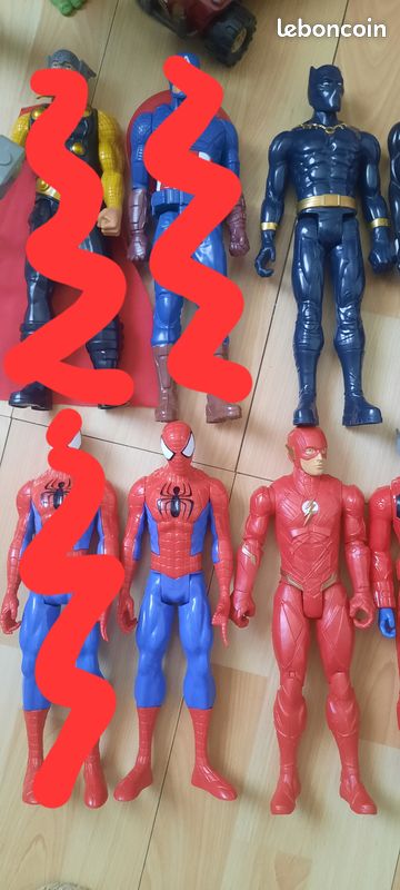 Lot de Super Héros possibilité vente à l unité (image 2)