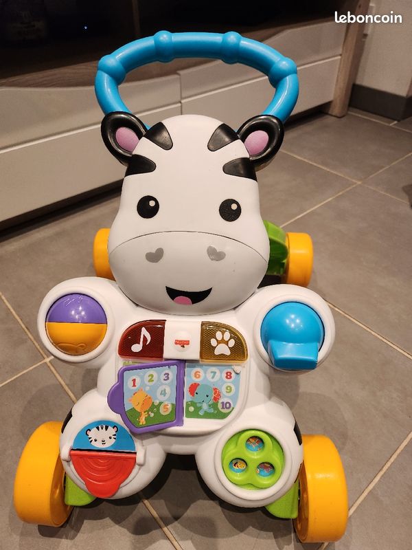 Trotteur zèbre Fisher Price (image 1)