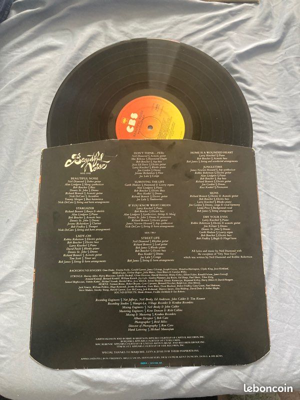 Neil Diamond « Beautiful Noise » vinyle (image 2)