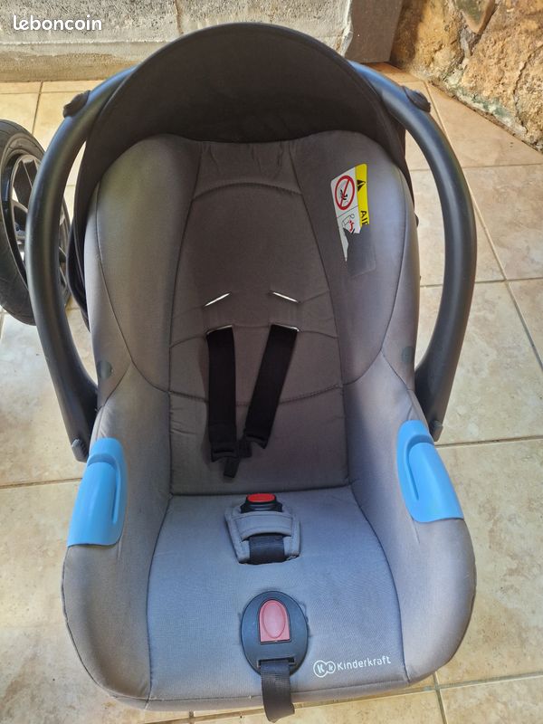 Vente poussette Kinderkraft + coque (image 2)