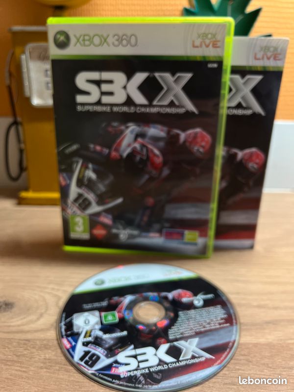 Jeu SBK X Pour Xbox 360 - Jeu De Course Moto Complet En Français - Année 2010
