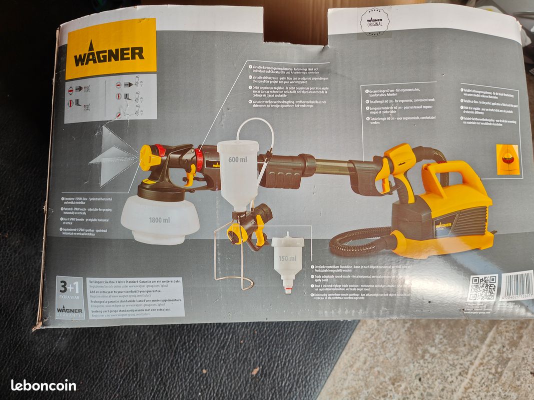 Pistolet à peinture Wagner flexio (image 1)