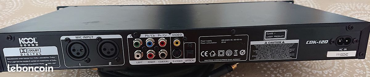 Lecteur Karaoke professionnel +11 DVD + 2 micros (image 5)