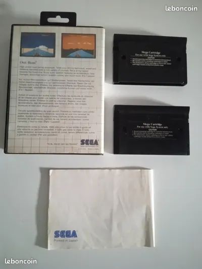 Out Run et battle Out Run Sega Master System (bien lire l'annonce) (image 3)