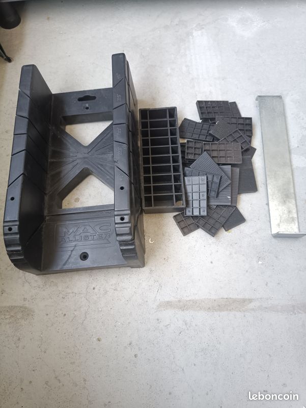 Kit de pose pour parquet et stratifié avec boîte à onglets (image 1)