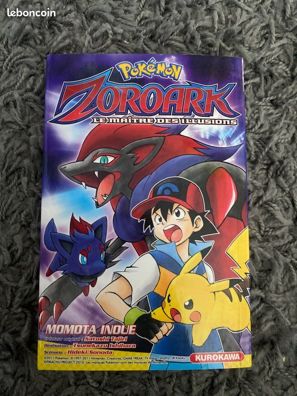 Manga Pokemon Zoroark le maître des illusions (image 1)