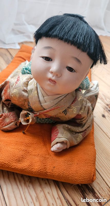 Poupée expressive ancienne de Chine - Début XXe siècle - Costume