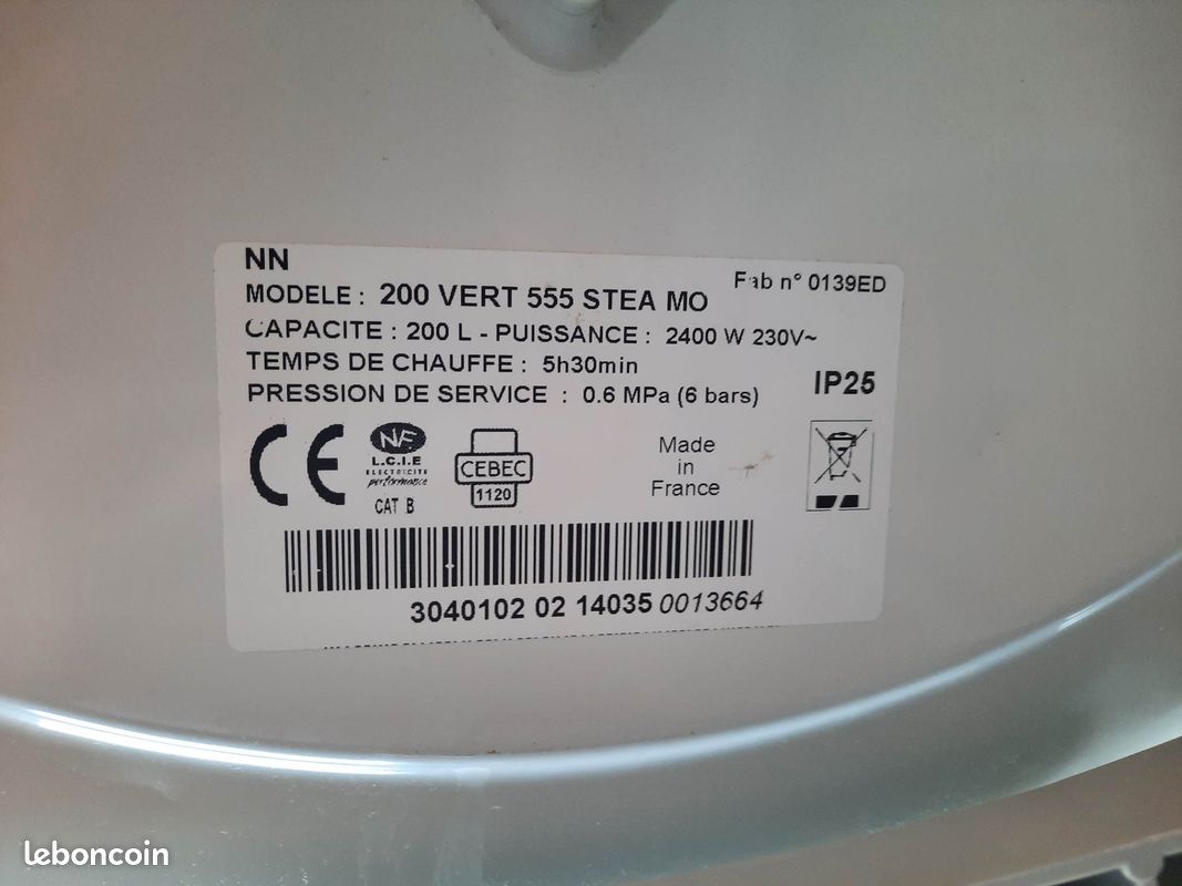Chauffe-eau (image 2)