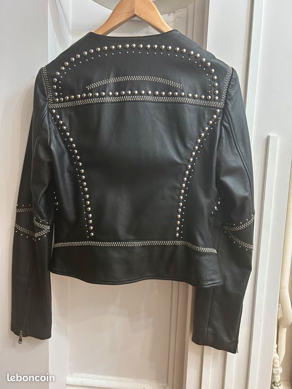 Blouson en cuir femme (image 3)