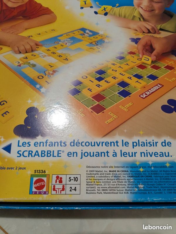 Jeu de société Scrabble Junior, Mattel. De 5 à 10 ans (image 15)