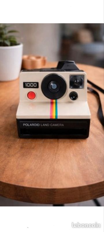 PUBLICITÉ ADVERTISING 0822 1980 appareil photo Polaroid 1000 EUR 3,50 - FR