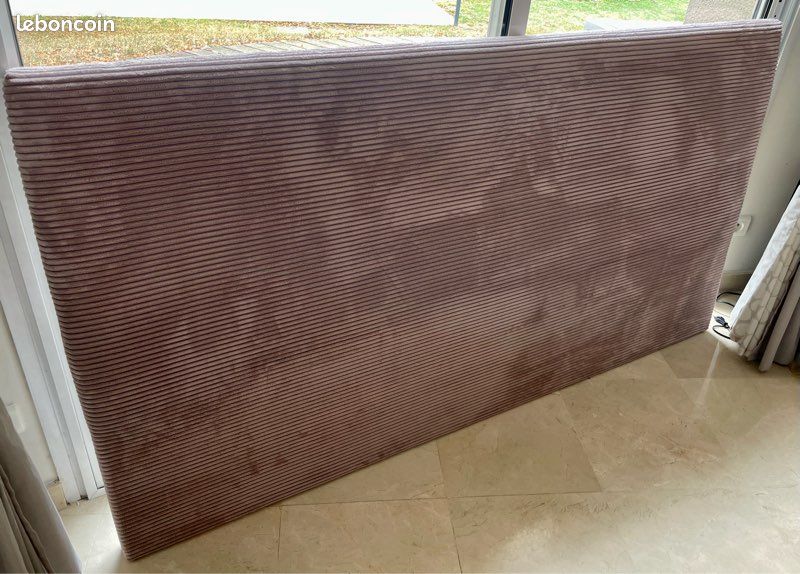 Tête de lit Bobochic 190cm en velours côtelé (image 3)