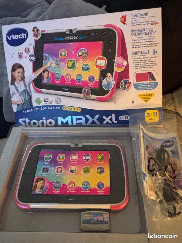 Jeu éducatif VTech Storio Avec Dora L'exploratrice – Pour Tablettes Storio 2, 3S, Max