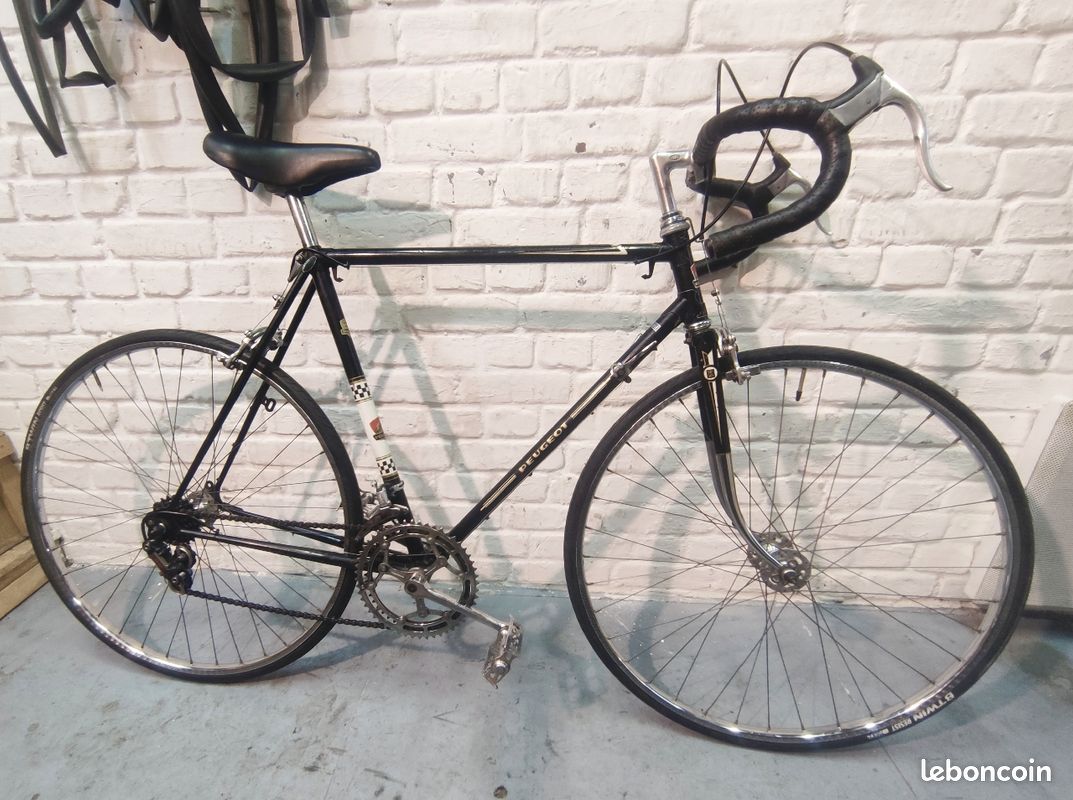 Vélo de course Peugeot inox restauré (image 1)