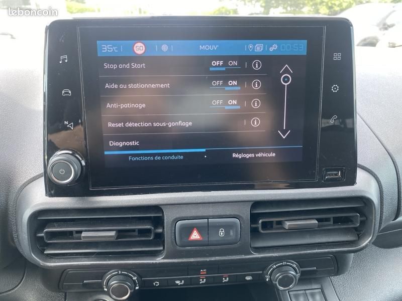 Citroen Berlingo Van M 650kg BlueHDi 100 S&S Driver BVM5 / 11658 HT (image 15)