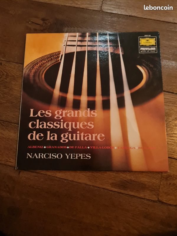 Vinyle les grands classiques de la guitare (image 1)