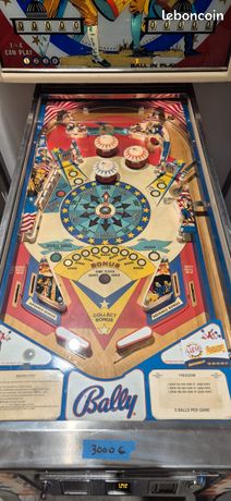 Flipper Bally Freedom électromécanique mecanique Jeux Jouets