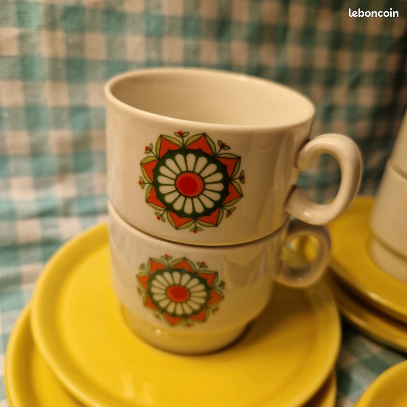 Tasses à café grises, Morinox, Italie, 70s – ERETIK DESIGN