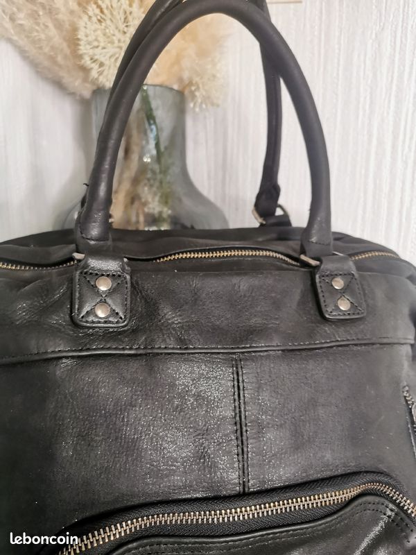 Macy Sac Seventine Nat Et Nin Magnifique Sac Macy Noir Irisé De