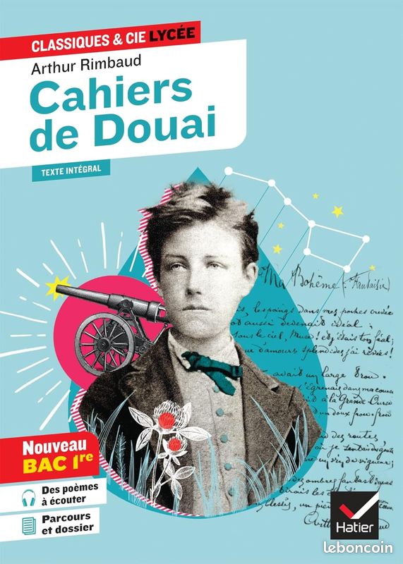 Cahiers de Douai de Rimbaud (image 1)