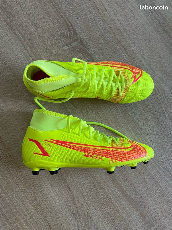 Mercurial Superfly Crampon Mercurial Jaune Fluo Crampons Nike