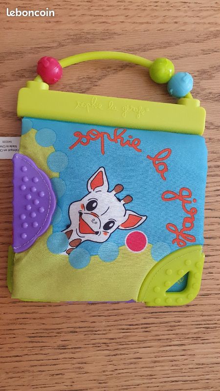 Livre bébé Sophie la girafe (image 1)