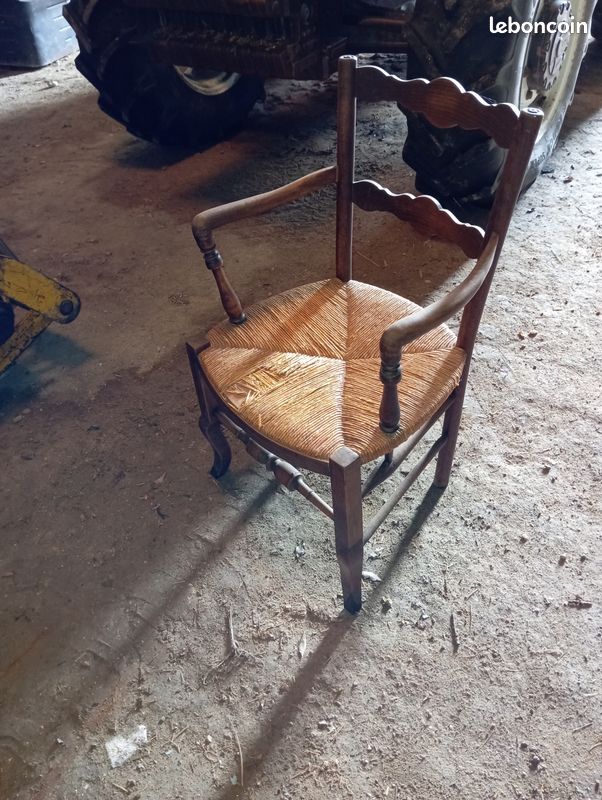 Fauteuil bois (image 2)