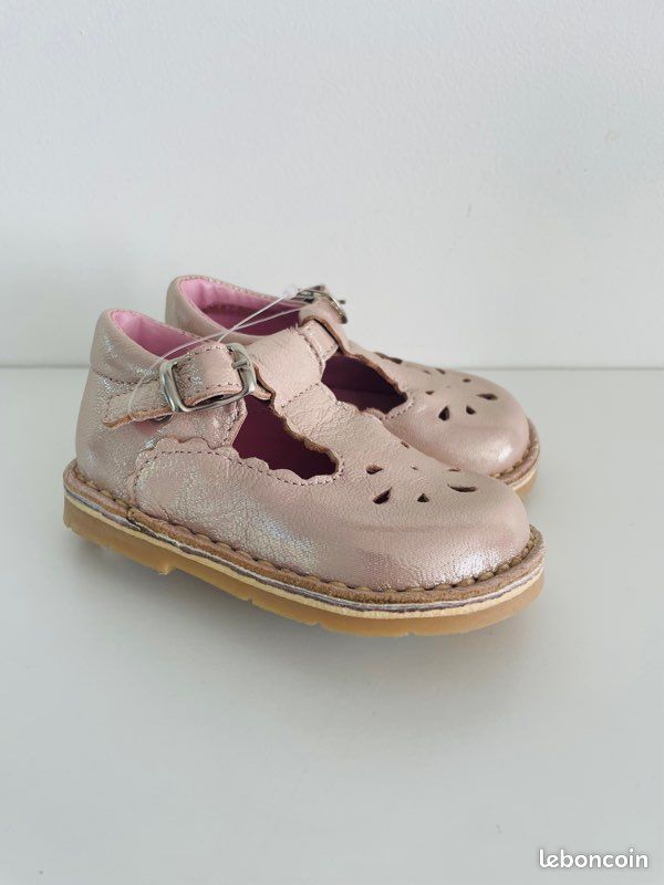 Salomé cuir taille 20 rose brillante (image 4)