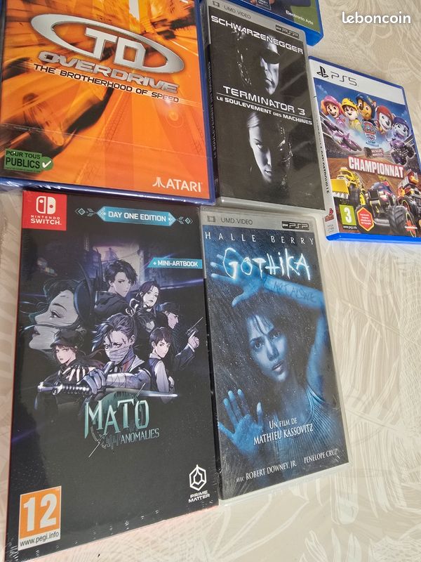 Lot De Jeux Nintendo Switch Sous Blister - Dont Leo Le Chat Pompier (PEGI 3)