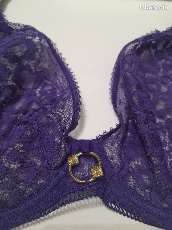 Soutien-gorge triangle Aubade 90D Illusion Fauve (image 3)