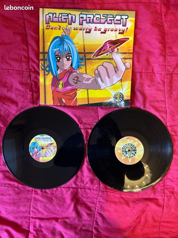 Double vinyle ALIEN PROJECT- TIP WORLD. Album double vinyle (image 3)