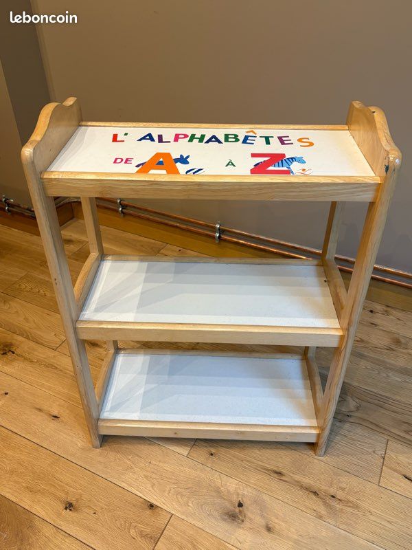 Bureau chaise et bibliothèque enfant (image 3)