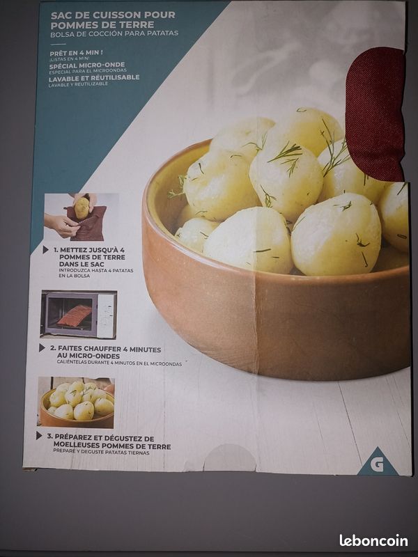 Sac cuisson pomme de terre Arts de la table