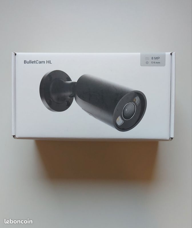Nouvelle caméra Ajax BulletCam HL 8 MP – Vision nocturne couleur, Ultra HD (image 1)