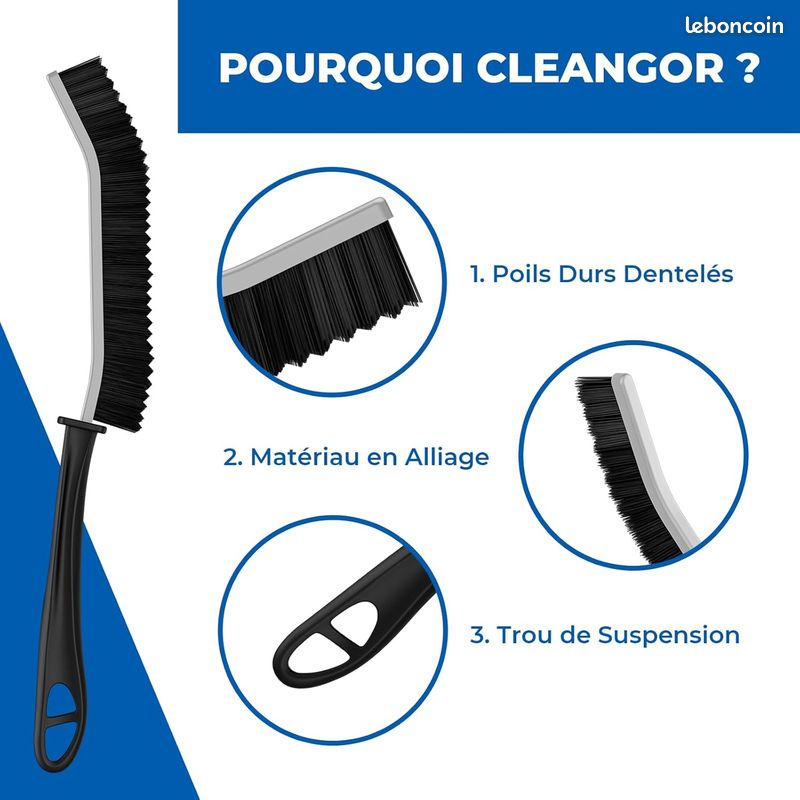 Fuginator brosse nettoyage à main joint carrelage -DME - Brosserie - Matériel