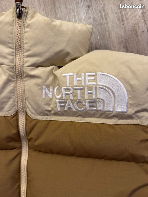Hi Tek Beige Puffer Jacket North Face The North Face Doudoune 700