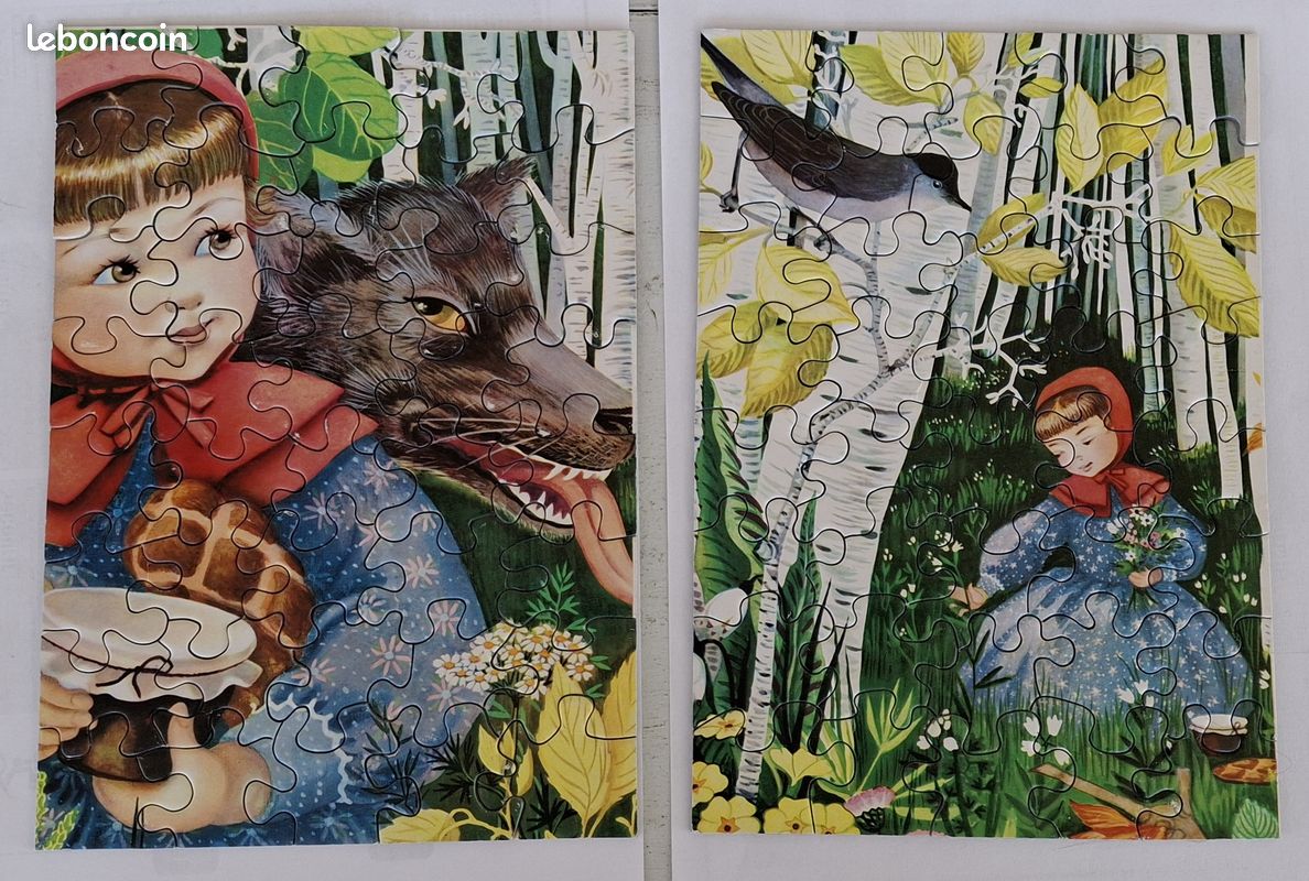 Puzzle 60 pièces : Le Petit Chaperon Rouge - Jeux et jouets Nathan