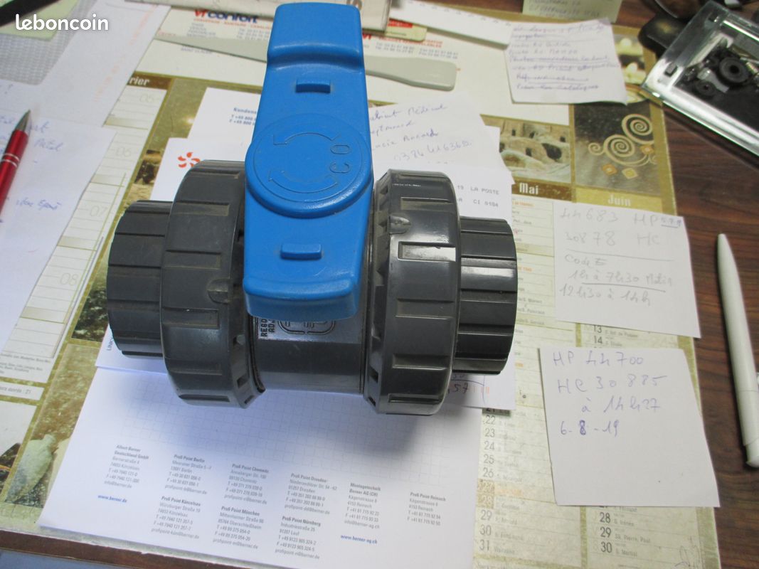 Vanne à sphère pvc (image 1)