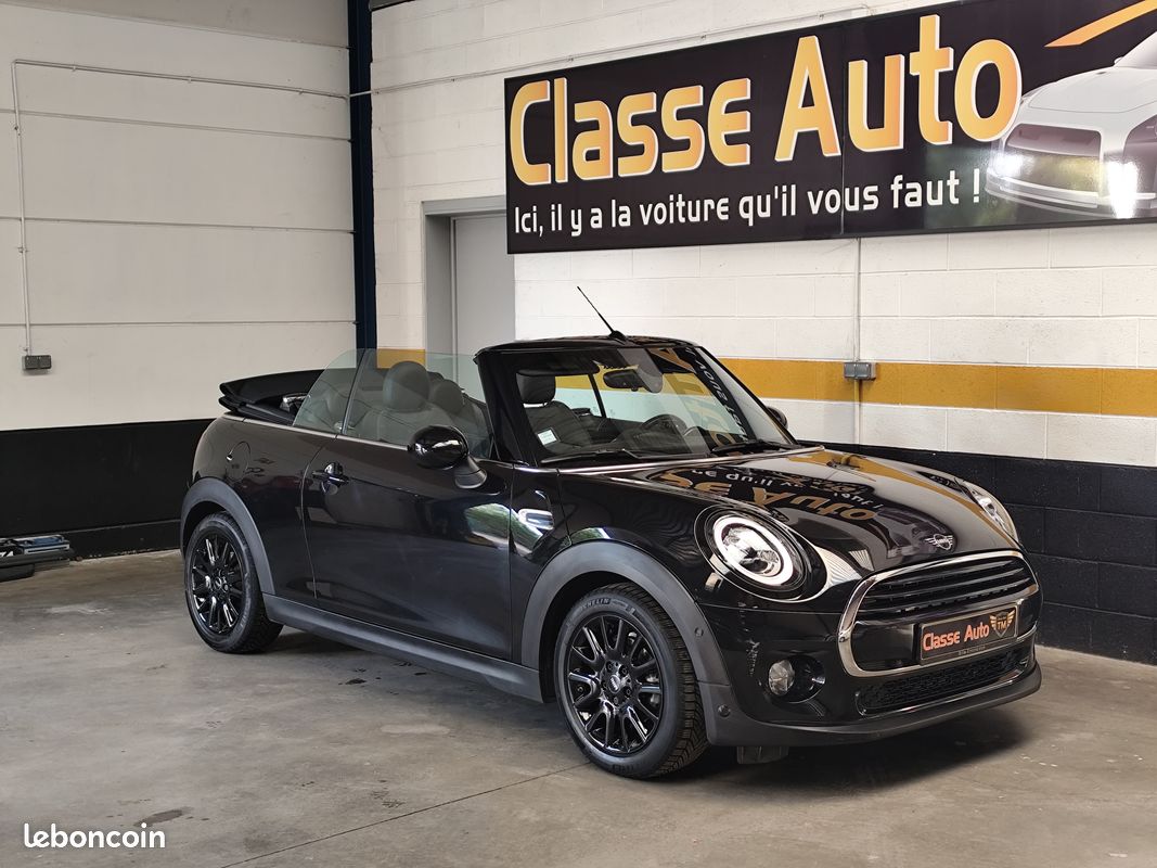 Mini Cooper Cabrio F57 136ch BVA7 1er main, Garantie 12 mois Aide au stationnement avt arr, Bluetooth, Feux LED, GPS, Limiteur régulateur de vitesse, Sièges chauffant ... (image 1)