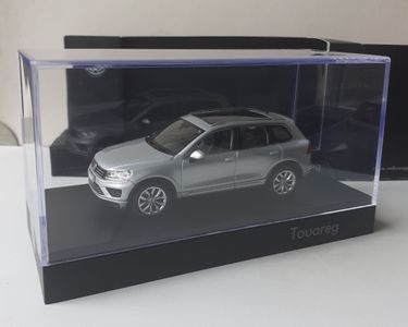 Maquette VW Touareg - Herpa - Échelle 1/43 - Dorée - Neuf Dans Sa Boîte