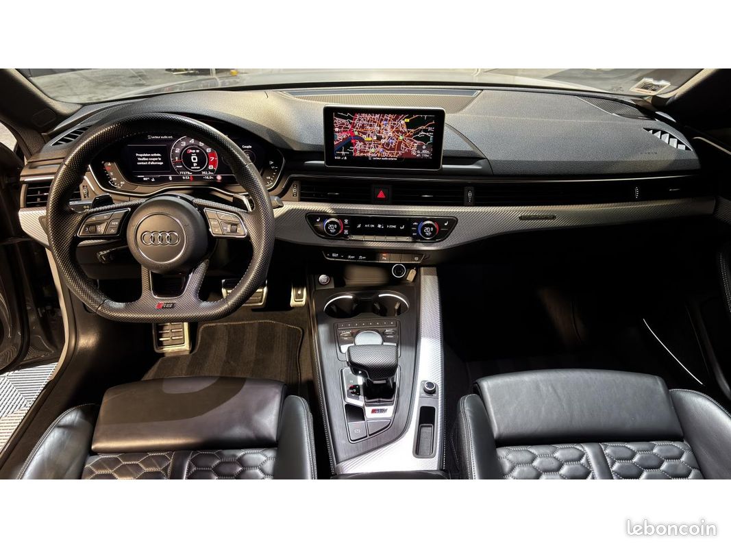 AUDI RS5 SPORTBACK Quattro 2.9 V6 TFSI Tiptronic - PPF MAT - RESSORTS COURTS (image 9)
