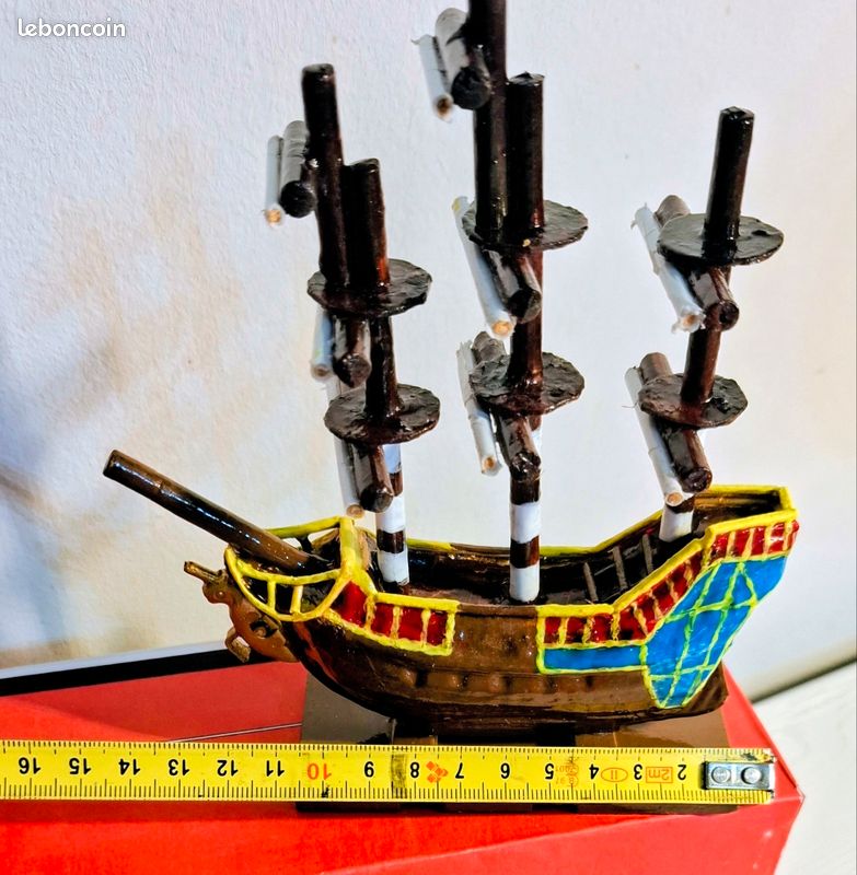 Bateau et boîte tintin la licorne (image 6)