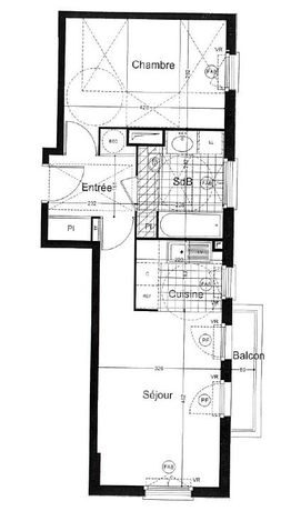 Appartement a louer franconville - 2 pièce(s) - 45 m2 - Surfyn