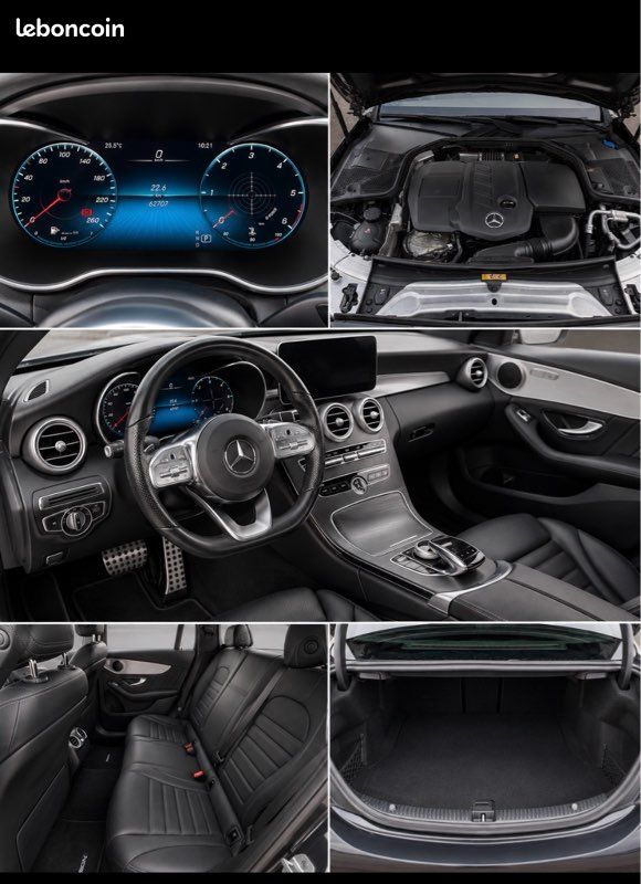 Mercedes classe c 200d amg (image 1)