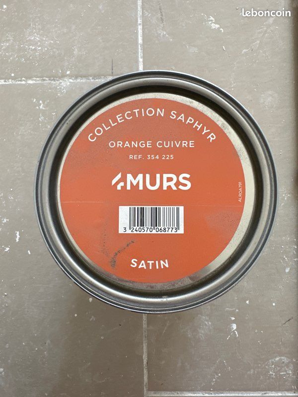 Peinture Orange Cuivre 4 MURS (image 2)