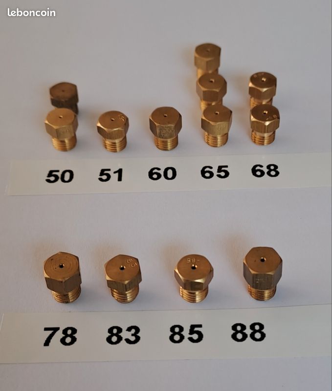 13 injecteurs gaz GN pour plaque de cuisson, gazinière (image 1)