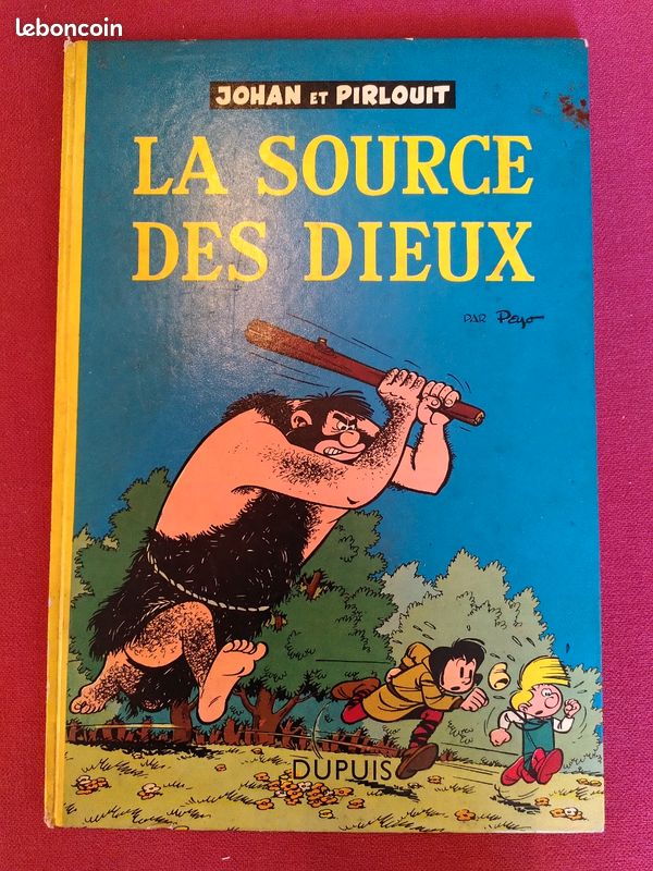 Johan et pirlouit - peyo - la source des dieux 1956 (image 1)